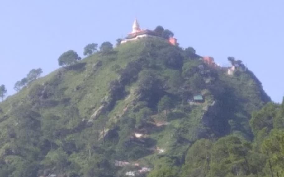 Kasauli Sanjeevni Hanuman Temple Landscape Image